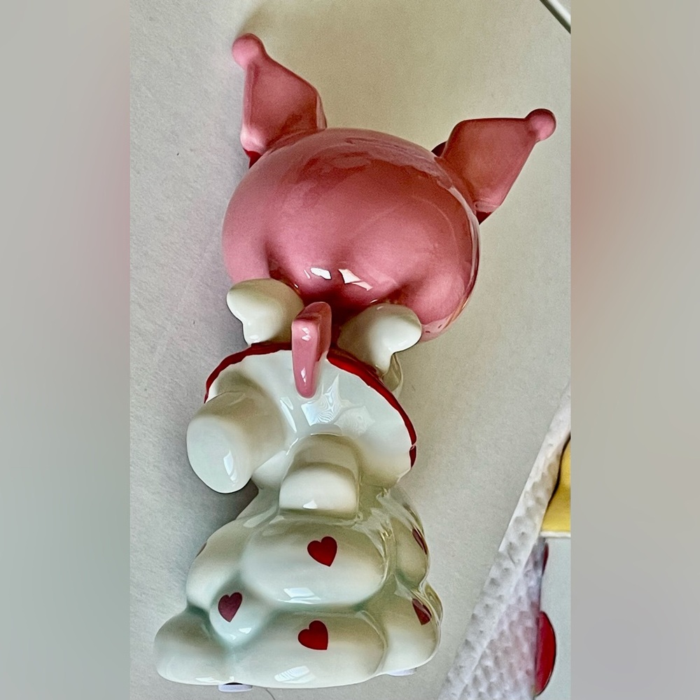 Blue Sky Accents/ Hello Kitty Kuromi Cupid Figurine/Pink & White Ceramic - Picture 5 of 11